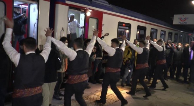 Turistik Doğu Ekspresi yeniden Erzurum'da